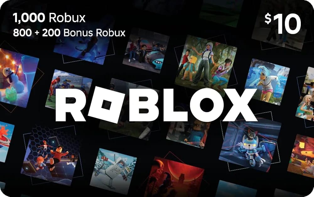 1000 Robux Gift Card