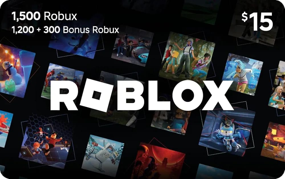 1500 Robux Gift Card